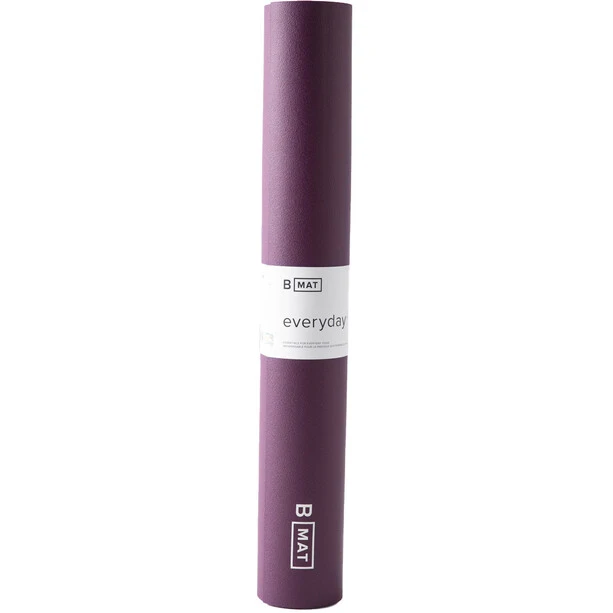 B Yoga B MAT Everyday Yoga Mat Long 215x66cm x 4mm deep purple 1 B Yoga B MAT Everyday Yoga Mat Long 215x66cm x 4mm deep purple