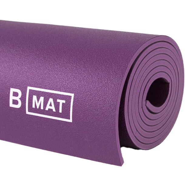 B Yoga B MAT Strong Yoga Mat 180x66cm x 6mm deep purple 2 B Yoga B MAT Strong Yoga Mat 180x66cm x 6mm deep purple - Image 2