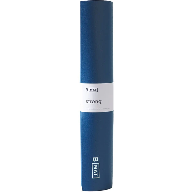 B Yoga B MAT Strong Yoga Mat Long 215x66cm x 6mm deep blue 1 B Yoga B MAT Strong Yoga Mat Long 215x66cm x 6mm deep blue