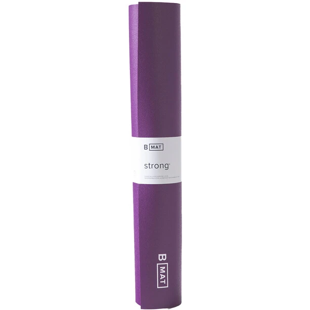 B Yoga B MAT Strong Yoga Mat Long 215x66cm x 6mm deep purple 1 B Yoga B MAT Strong Yoga Mat Long 215x66cm x 6mm deep purple