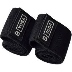 B Yoga The Build Bands Yoga Stretch Band Light & Medium black