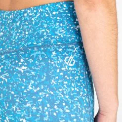 Dare 2b Influential Tights Women capri blue fracture print -Cheap Yoga Store dare 2b influential tights women capri blue fracture print 4