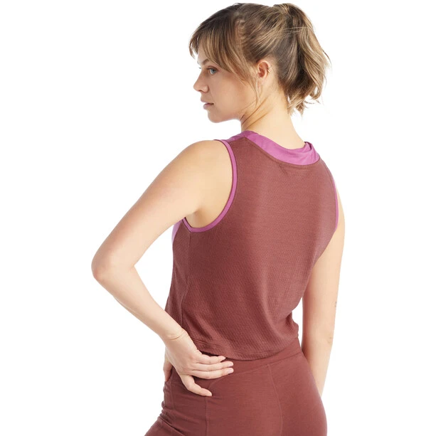 Icebreaker Meteroa Tank Women cosmic/grape/cb 2 Icebreaker Meteroa Tank Women cosmic/grape/cb - Image 2