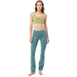 MANDALA Classic Rolldown Pants GOTS Women shadow -Cheap Yoga Store mandala classic rolldown pants gots women shadow 3