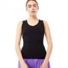 MANDALA Form Fitted Top GOTS Women black