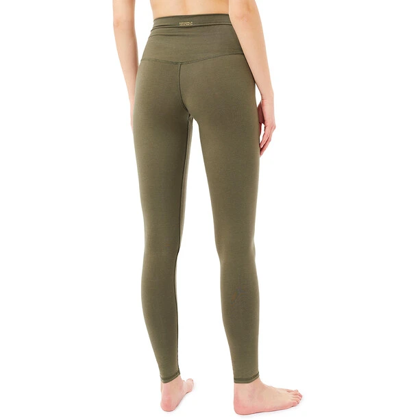 MANDALA High Rise Basic Pants Women olive 3 MANDALA High Rise Basic Pants Women olive - Image 3