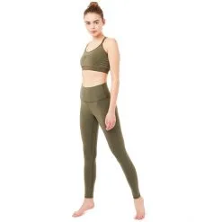 MANDALA High Rise Basic Pants Women olive 9 MANDALA High Rise Basic Pants Women olive -Cheap Yoga Store mandala high rise basic pants women olive 4