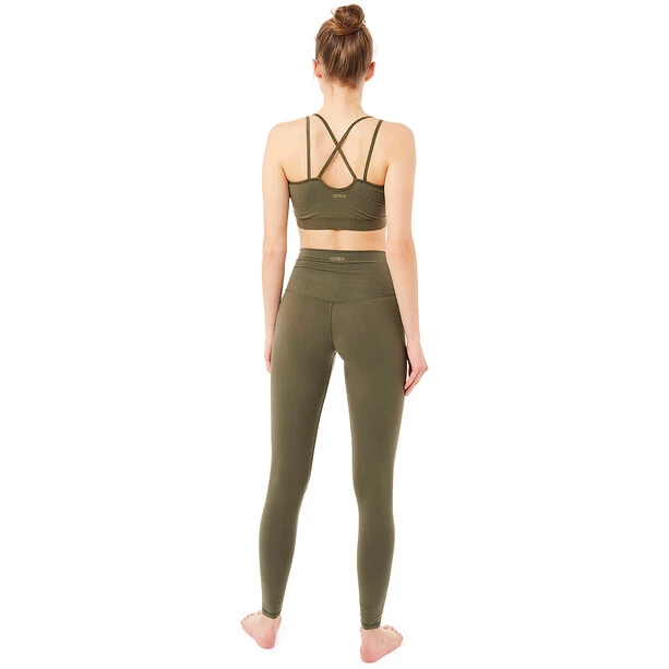 MANDALA High Rise Basic Pants Women olive 5 MANDALA High Rise Basic Pants Women olive - Image 5
