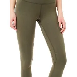 MANDALA High Rise Basic Pants Women olive 11 MANDALA High Rise Basic Pants Women olive -Cheap Yoga Store mandala high rise basic pants women olive 6
