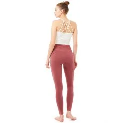 MANDALA High Rise Wrap Leggings GOTS Women mayan red -Cheap Yoga Store mandala high rise wrap leggings gots women mayan red 6