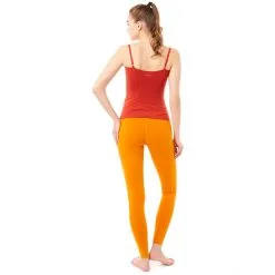 MANDALA High Rise Wrap Leggings GOTS Women safran -Cheap Yoga Store mandala high rise wrap leggings gots women safran 6