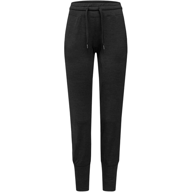 Super.natural Essential Cuffed Pants Women jet black melange 1 Super.natural Essential Cuffed Pants Women jet black melange