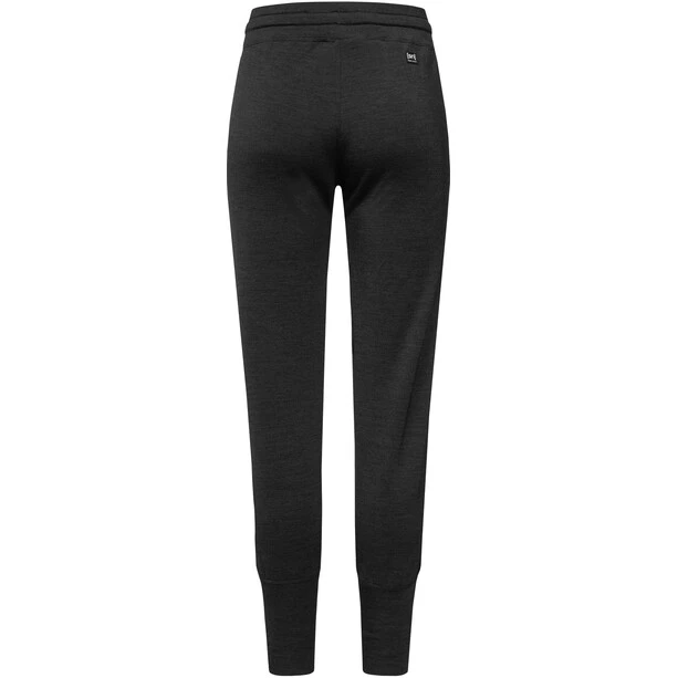 Super.natural Essential Cuffed Pants Women jet black melange 2 Super.natural Essential Cuffed Pants Women jet black melange - Image 2