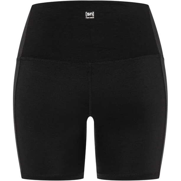 Super.natural Liquid Flow Shorts Women jet black 2 Super.natural Liquid Flow Shorts Women jet black - Image 2