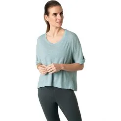 Super.natural Liquid Flow Tee Women cloud blue -Cheap Yoga Store supernatural liquid flow tee women cloud blue 3