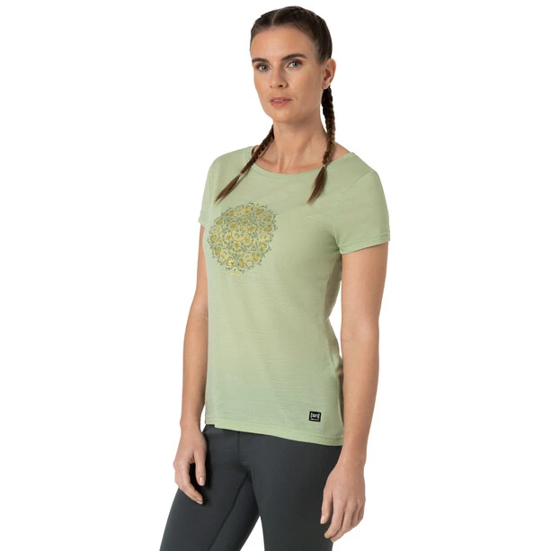 Super.natural Ornamental Tee Women celadan green/gold/sage 3 Super.natural Ornamental Tee Women celadan green/gold/sage - Image 3