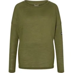 Super.natural Yoga Loose LS Shirt Women avocado melange