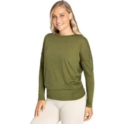 Super.natural Yoga Loose LS Shirt Women avocado melange 5 Super.natural Yoga Loose LS Shirt Women avocado melange -Cheap Yoga Store supernatural yoga loose ls shirt women avocado melange 3