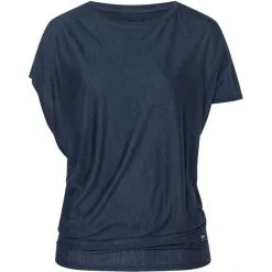 Super.natural Yoga Loose Tee Women blue iris melange