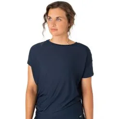 Super.natural Yoga Loose Tee Women blue iris melange 6 Super.natural Yoga Loose Tee Women blue iris melange -Cheap Yoga Store supernatural yoga loose t shirt damen blue iris melange 3