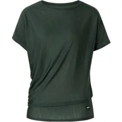 Super.natural Yoga Loose Tee Women deep forest