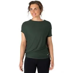 Super.natural Yoga Loose Tee Women deep forest -Cheap Yoga Store supernatural yoga loose tee women deep forest 4