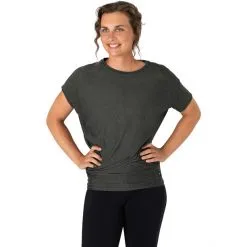 Super.natural Yoga Loose Tee Women pirate grey melange -Cheap Yoga Store supernatural yoga loose tee women pirate grey melange 4